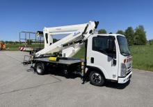 Монтирани на ремаркета повдигачи с подвижна стрела GSR B240PX Compact  