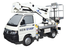 Монтирани на ремаркета повдигачи с подвижна стрела GSR E 140 P Comfort