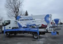Монтирани на камион артикулиращи подемници за стрели Socage forSte 24 DJ