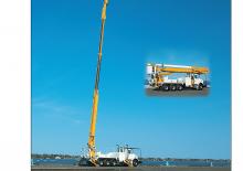 Монтирани на ремаркета повдигачи с подвижна стрела Altec HL125