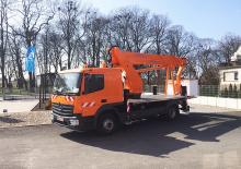 Монтирани на ремаркета повдигачи с подвижна стрела Blumenbecker - Hubmeister® HM 26 TKI