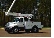 Монтирани на ремаркета повдигачи с подвижна стрела Altec L42E
