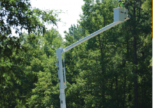 Монтирани на ремаркета повдигачи с подвижна стрела Altec LR752