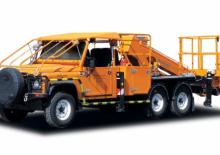 Монтирани на камион артикулиращи подемници за стрели Bumar PTM-10