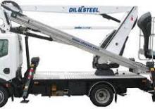 Монтирани на ремаркета повдигачи с подвижна стрела Oil & Steel Snake 189 smart
