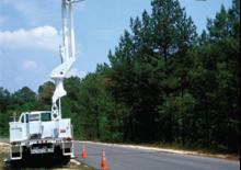 Монтирани на ремаркета повдигачи с подвижна стрела Altec TA45M-T50