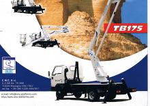 Монтирани на ремаркета повдигачи с подвижна стрела CMC TB 175