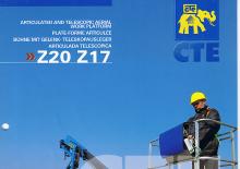 Монтирани на ремаркета повдигачи с подвижна стрела CTE Z 20