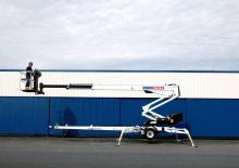 Монтирани на камион артикулиращи подемници за стрели Dino Lift Dino 210XTB II