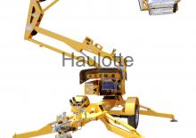 Монтирани на ремаркета повдигачи с подвижна стрела Haulotte HTA13 P
