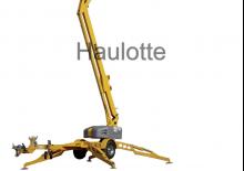 Монтирани на ремаркета повдигачи с подвижна стрела Haulotte HTA19 P