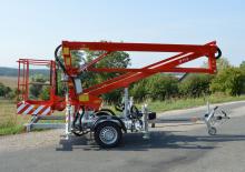 Монтирани на камион артикулиращи подемници за стрели Inreka IP 11-2