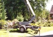 Монтирани на ремаркета повдигачи с подвижна стрела Paus Worklift G 13 A