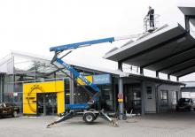 Монтирани на ремаркета повдигачи с подвижна стрела Paus Worklift GT 16 A