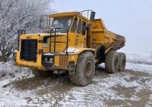Съчленени самосвали Terex 3566