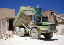 Съчленени самосвали Terex 4066