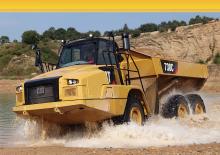 Съчленени самосвали Caterpillar 730C