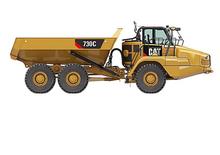 Съчленени самосвали Caterpillar 730C