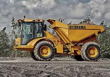 Съчленени самосвали Hydrema 912FS