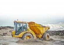 Съчленени самосвали Hydrema 912FS