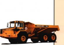 Съчленени самосвали Volvo A 30  6x6