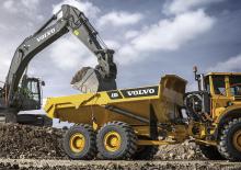 Съчленени самосвали Volvo A30G 