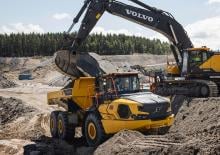 Съчленени самосвали Volvo A35