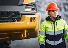 Съчленени самосвали Volvo A45