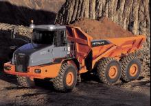 Съчленени самосвали Hitachi AH350