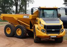 Съчленени самосвали Bell B18E