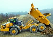 Съчленени самосвали Bell B40E
