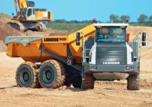 Съчленени самосвали Liebherr TA 230