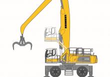 Щишки за ексаватори Liebherr LH 110 M Industry Litronic