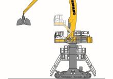 Щишки за ексаватори Liebherr LH 80 C Gantry Port Litronic
