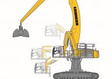 Щишки за ексаватори Liebherr LH 80 C High Rise Port Litronic