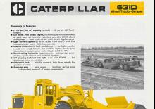Скрепери (грейдери) Caterpillar 631D