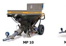 Смесителни помпи за хоросан Putzmeister MP 10