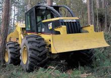 Специални плъзгащи се трактори Caterpillar 515