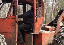 Специални плъзгащи се трактори Timberjack TJ 240 C
