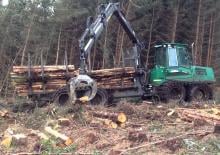 Спедитори Timberjack 1110 D