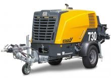 Стационарни бетонопомпи Putzmeister P 730 TD 