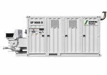 Стационарни бетонопомпи SCHWING-Stetter SP 9000 D Container