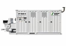Стационарни бетонопомпи SCHWING-Stetter SP 9500 D Container