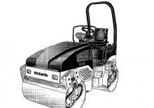 Тандемни вибрационни валяци Bomag BW 125 AD-4