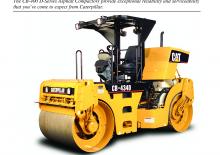 Тандемни вибрационни валяци Caterpillar CB-434D XW