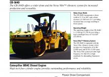 Тандемни вибрационни валяци Caterpillar CB-564D