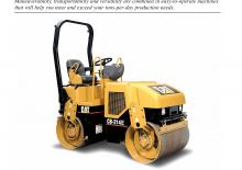 Тандемни вибрационни валяци Caterpillar CB224E