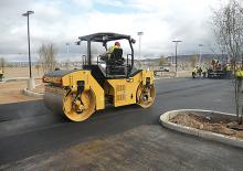 Тандемни вибрационни валяци Caterpillar CB54B