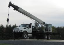 Телескопични кранове, монтирани на камион National Crane 1300A