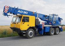 Телескопични кранове, монтирани на камион CKD Mobilni Jeraby AD 30